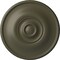 Ekena Millwork Jefferson Ceiling Medallion (Fits Canopies up to 2 7/8"), Hnd-Painted Witch Hazel, 11 3/4"OD x 3/8"P CM12JEWHF - alternate 1